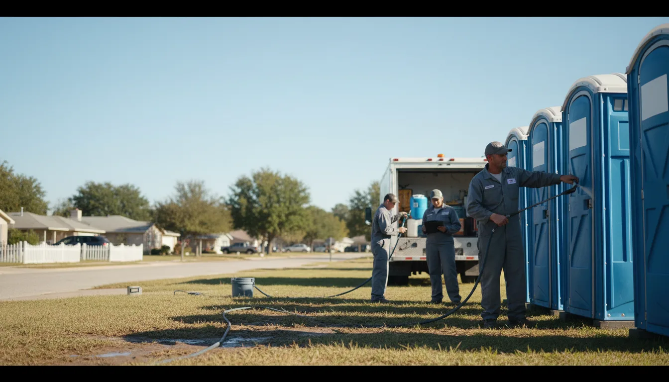 Long-Term Portable Toilet Rental in Colome, SD near me